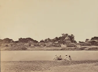 Village au bord d